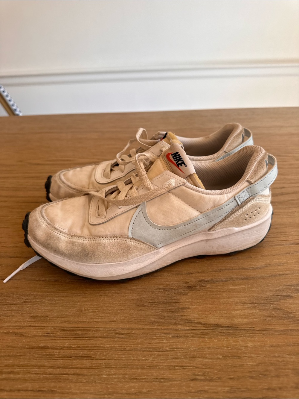 Nike Waffle Debut Summit White Smokey Mauve Sneakers Women’s 9 - Picture 4 of 8